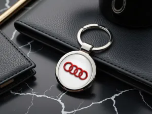 Audi Porte-clés Auto Alliage Tuning Résistant